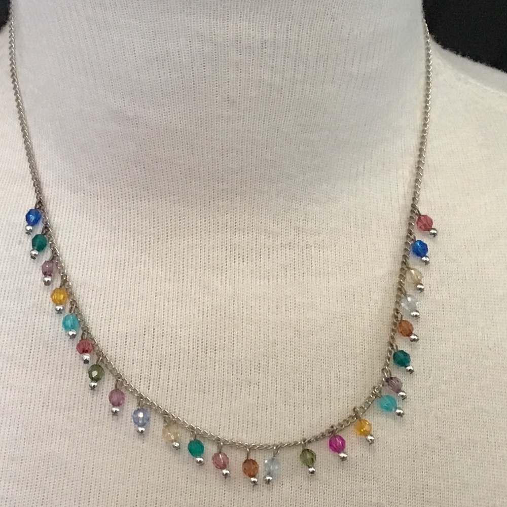 NWT Claire choker style necklace with multi color beads - 5/$20
